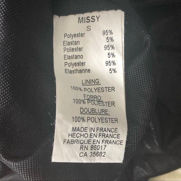 Bebe Shiny Black Mini Party Dress Low Demi Cup Size Small - Picture 9 of 10